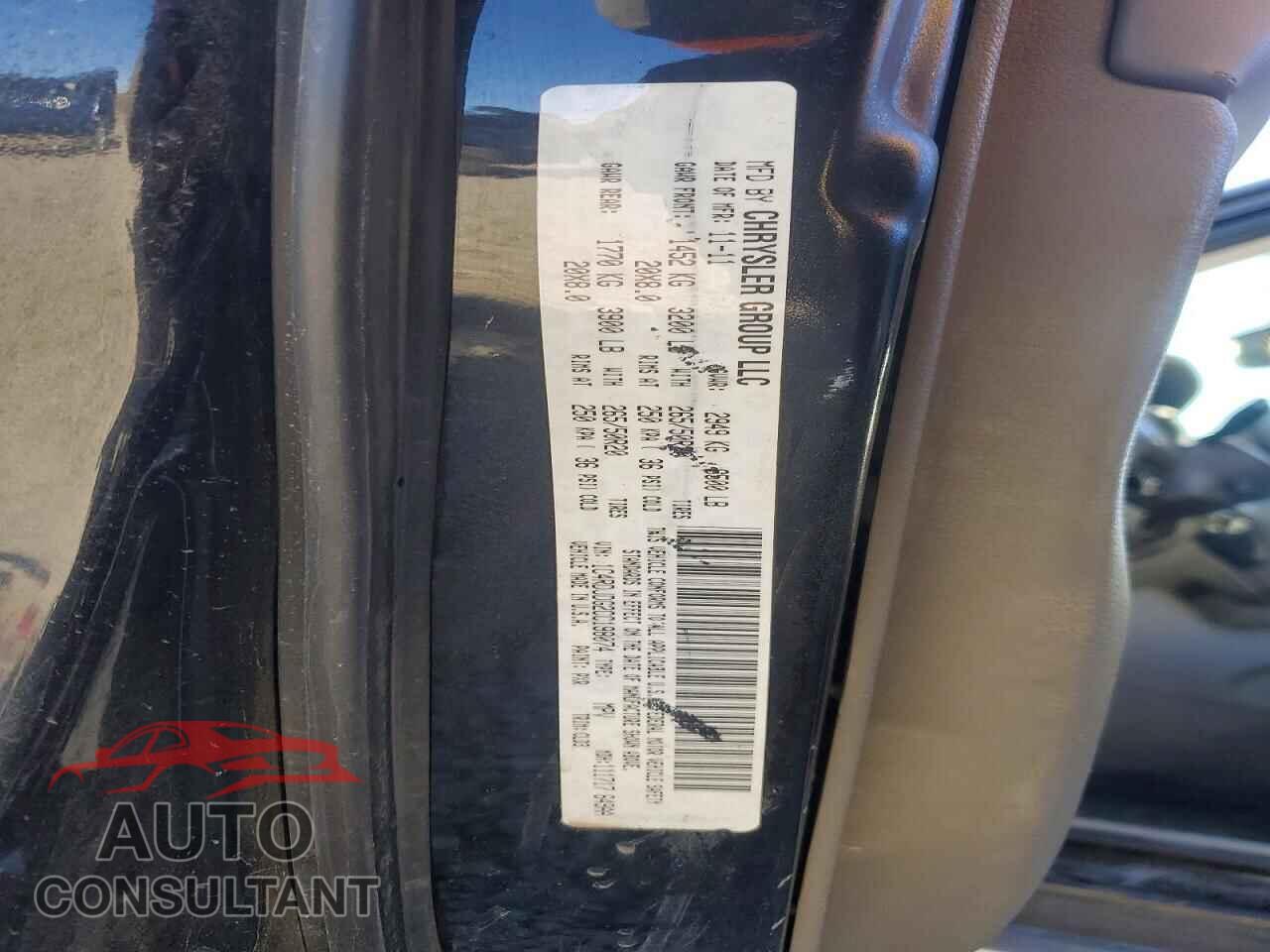 DODGE DURANGO 2012 - 1C4RDJDG2CC198074
