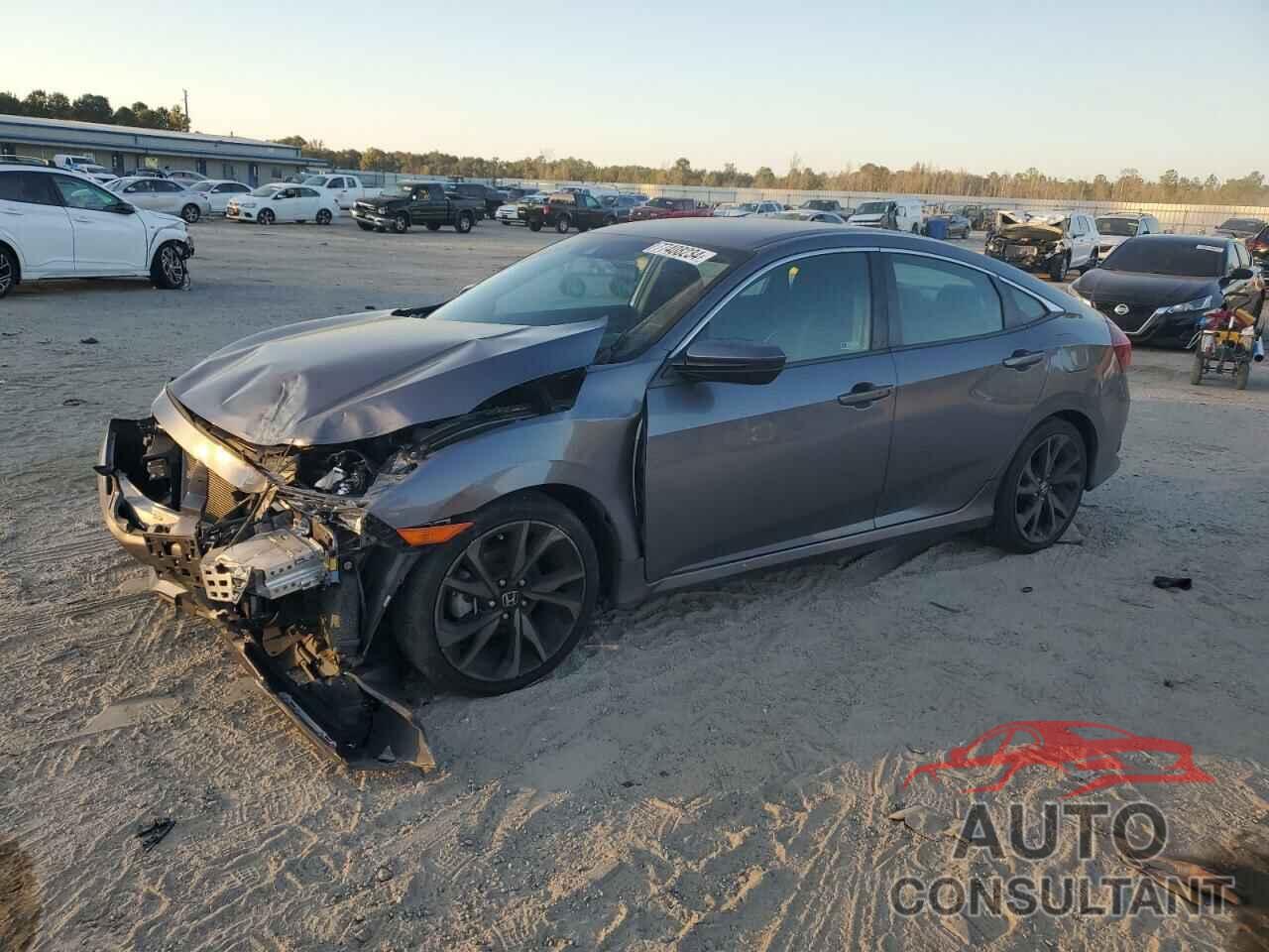 HONDA CIVIC 2021 - 19XFC2F87ME003047