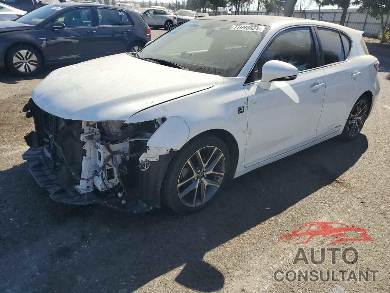 LEXUS CT 200 2014 - JTHKD5BH1E2179964