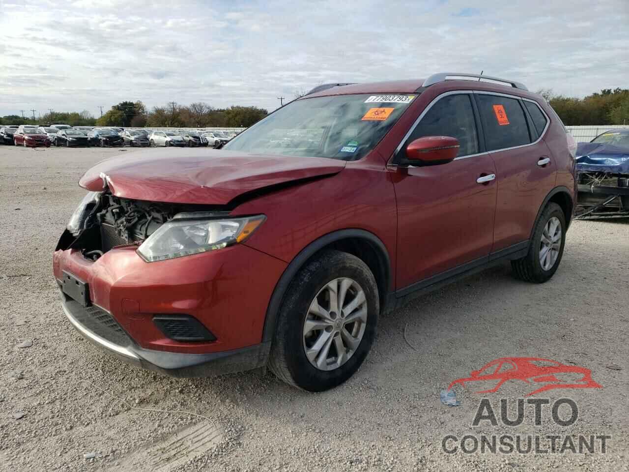 NISSAN ROGUE 2016 - KNMAT2MT2GP711955