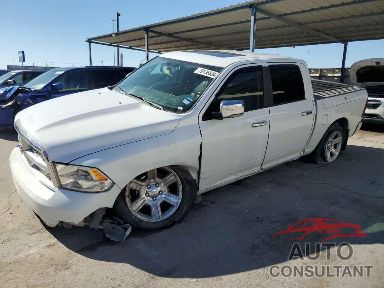 DODGE RAM 1500 2012 - 1C6RD7PT1CS303163