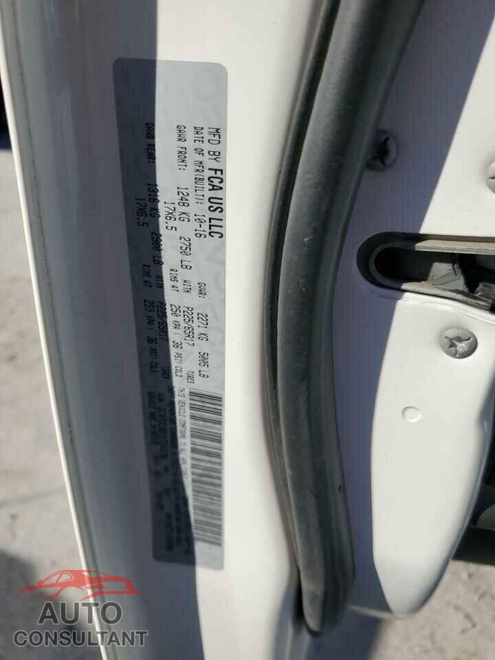 DODGE JOURNEY 2017 - 3C4PDCAB1HT549791