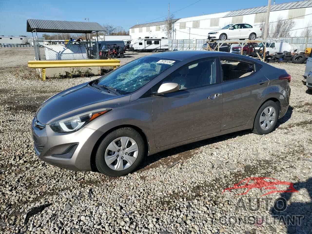 HYUNDAI ELANTRA 2016 - 5NPDH4AE4GH755645