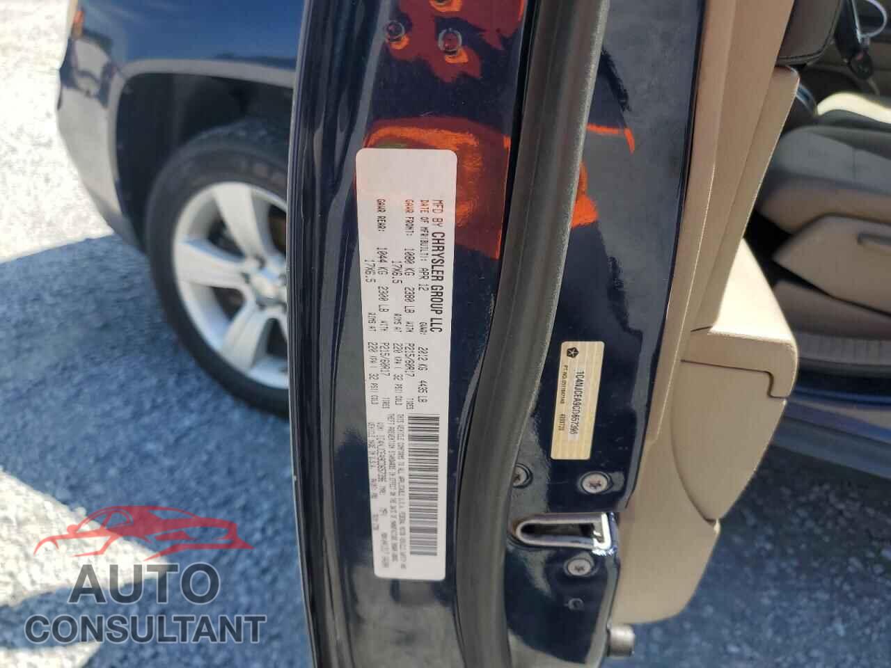 JEEP COMPASS 2012 - 1C4NJCEA9CD657396
