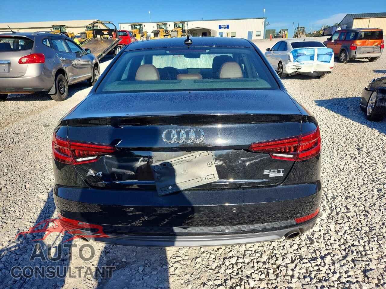 AUDI A4 2018 - WAULMAF41JA100456