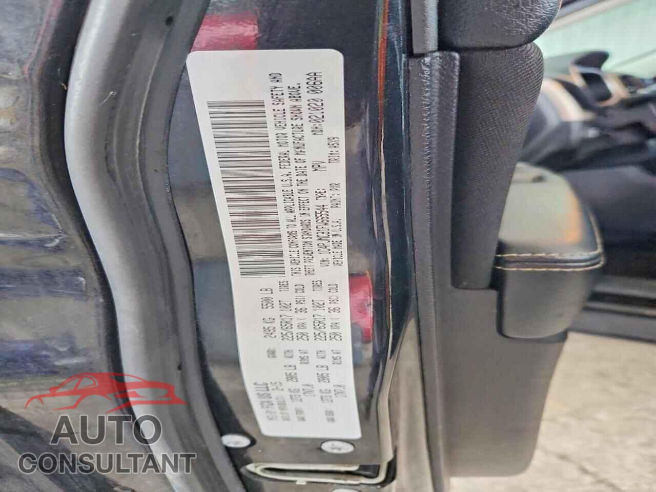 JEEP CHEROKEE 2015 - 1C4PJMCB1FW665544