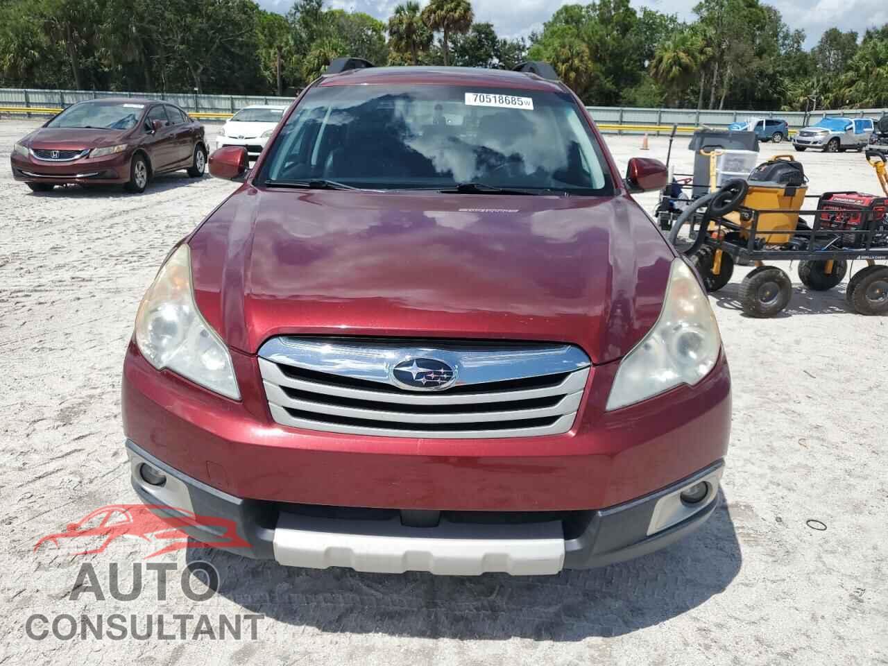 SUBARU OUTBACK 2012 - 4S4BRCLC3C3213724