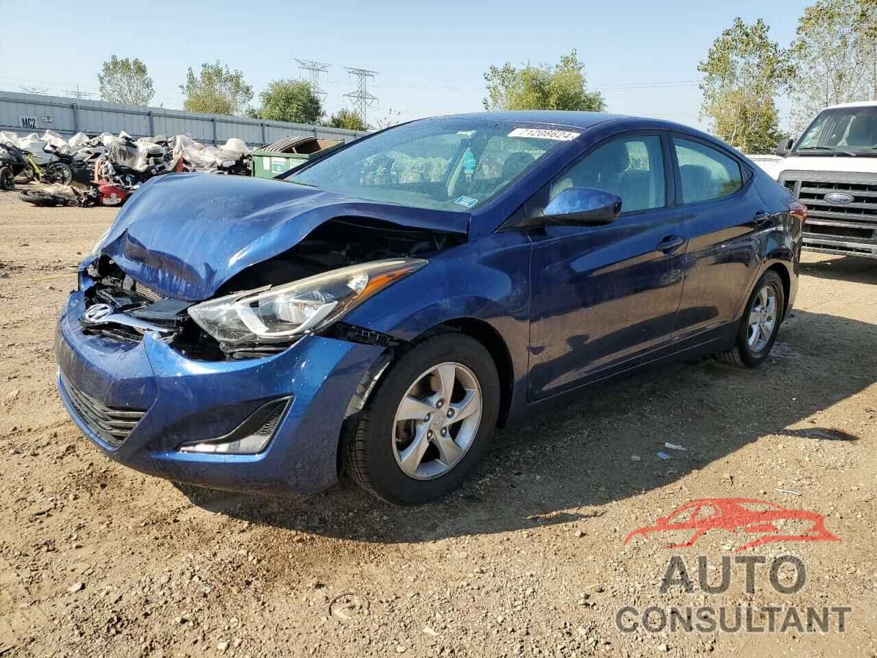 HYUNDAI ELANTRA 2015 - 5NPDH4AE8FH607822