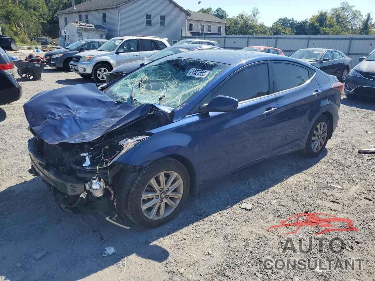 HYUNDAI ELANTRA 2015 - 5NPDH4AE4FH571871