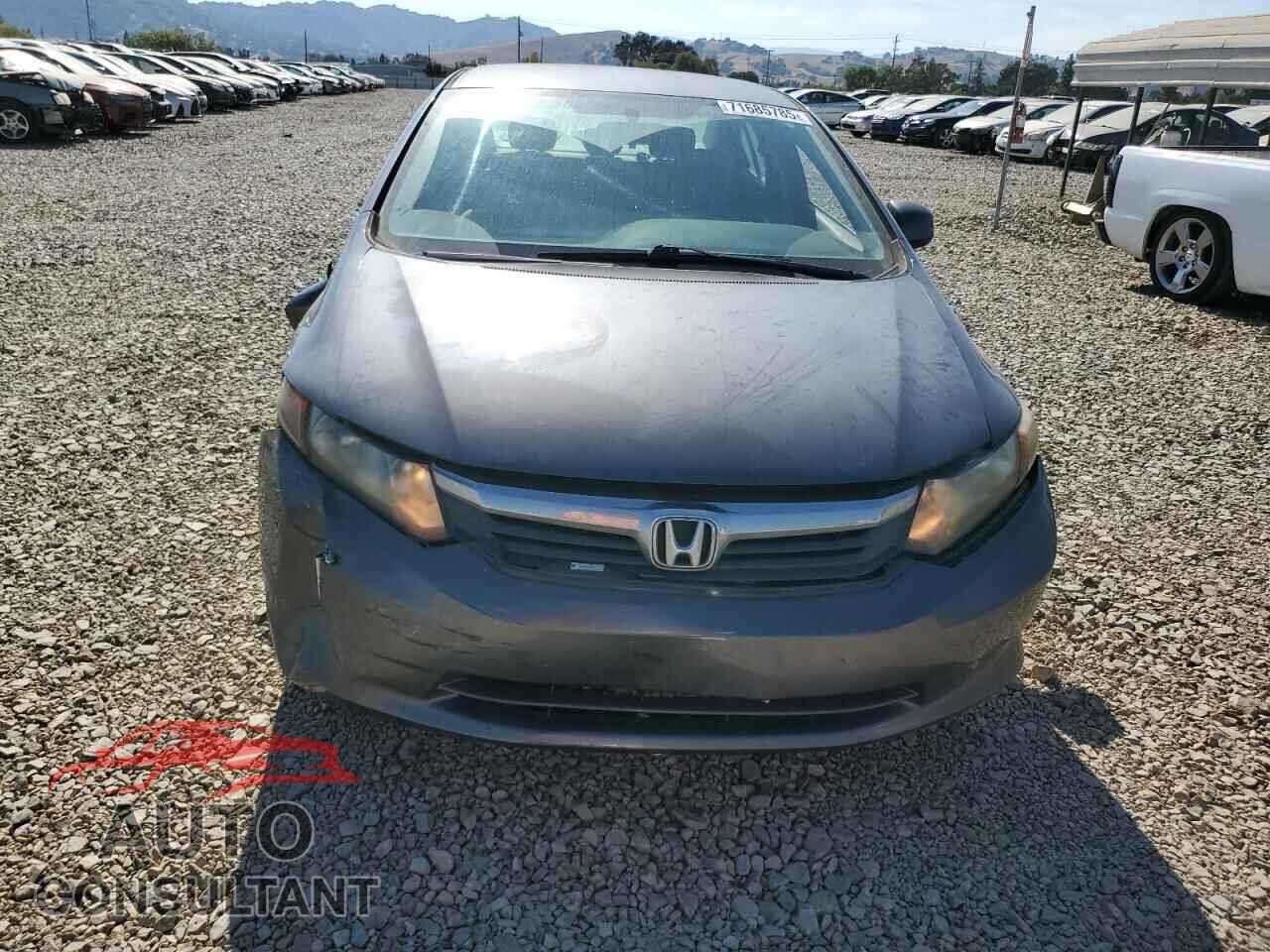 HONDA CIVIC 2012 - 2HGFB2F53CH609846