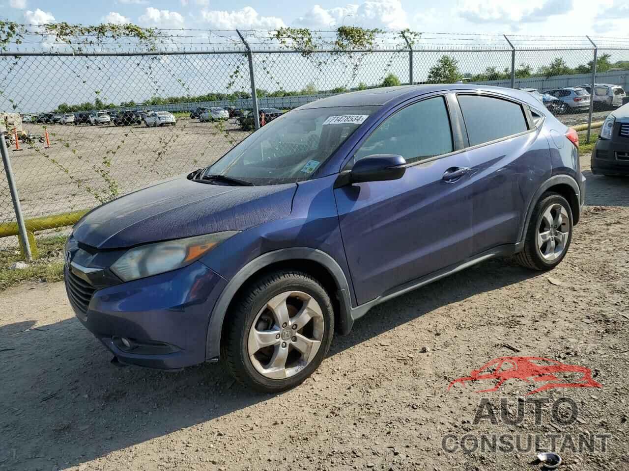 HONDA HR-V 2016 - 3CZRU5H5XGM727544