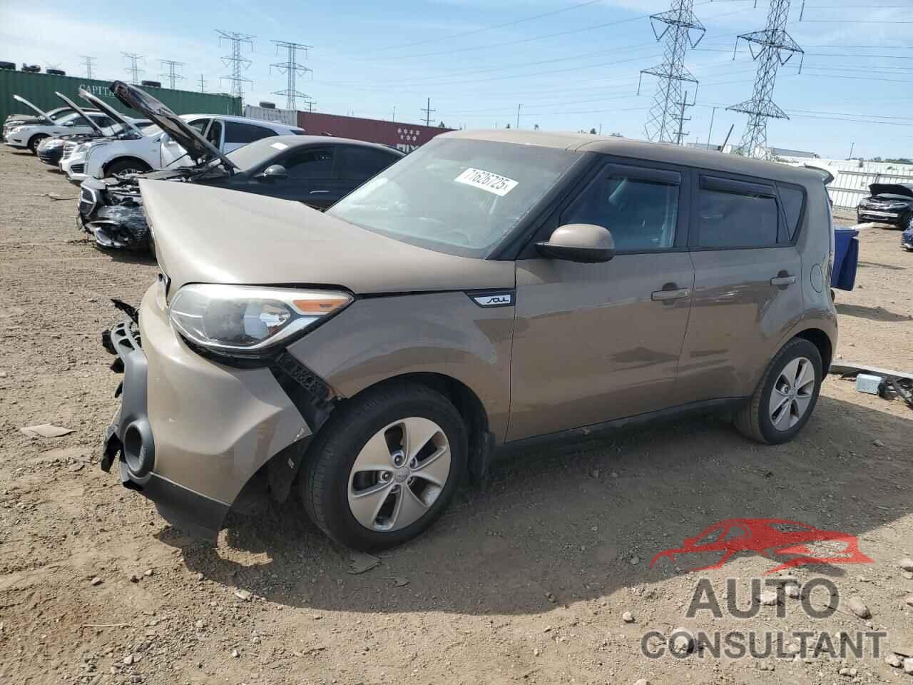KIA SOUL 2015 - KNDJN2A23F7196565