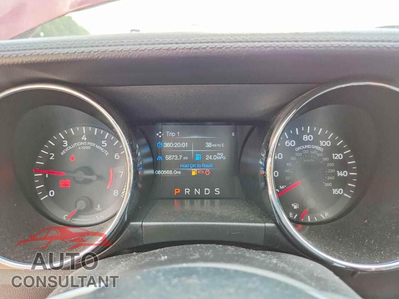 FORD MUSTANG 2017 - 1FA6P8TH2H5259065