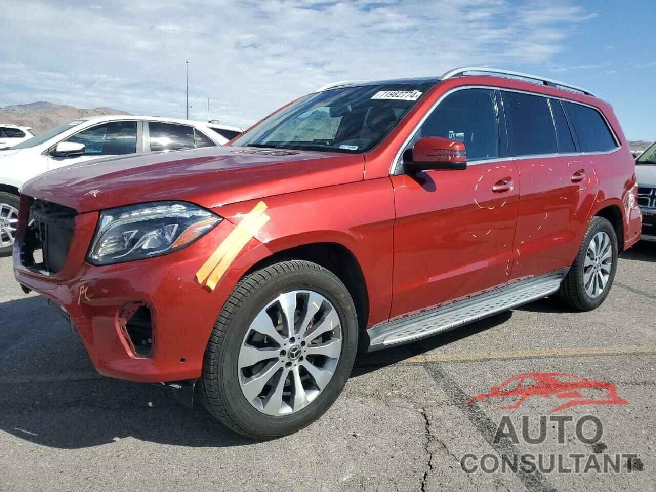 MERCEDES-BENZ GLS-CLASS 2017 - 4JGDF6EE1HA927937