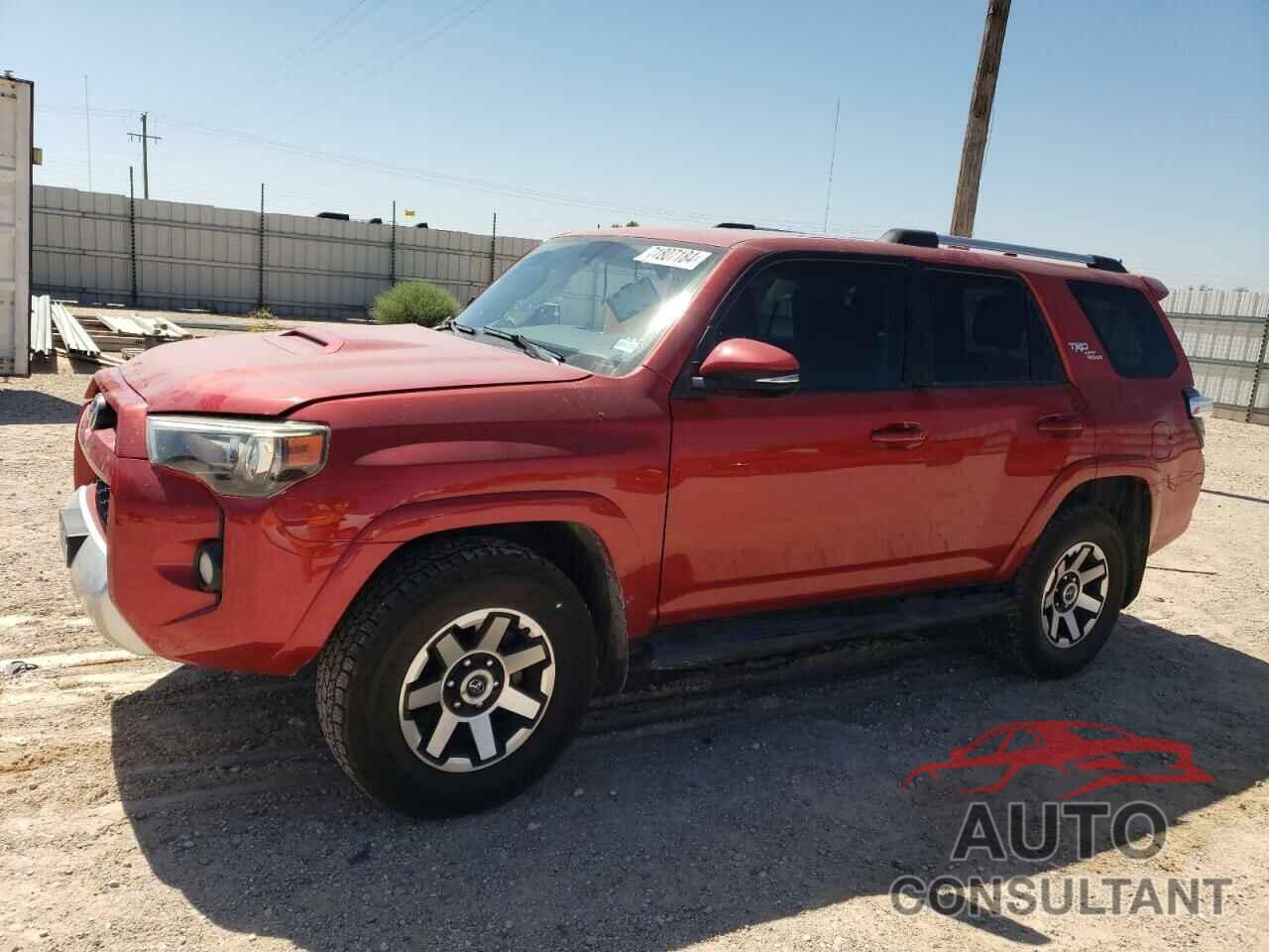 TOYOTA 4RUNNER 2017 - JTEBU5JR6H5463617