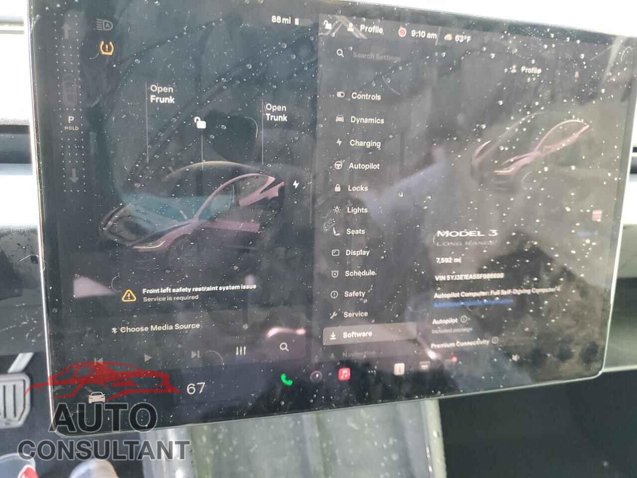 TESLA MODEL 3 2025 - 5YJ3E1EA5SF986698