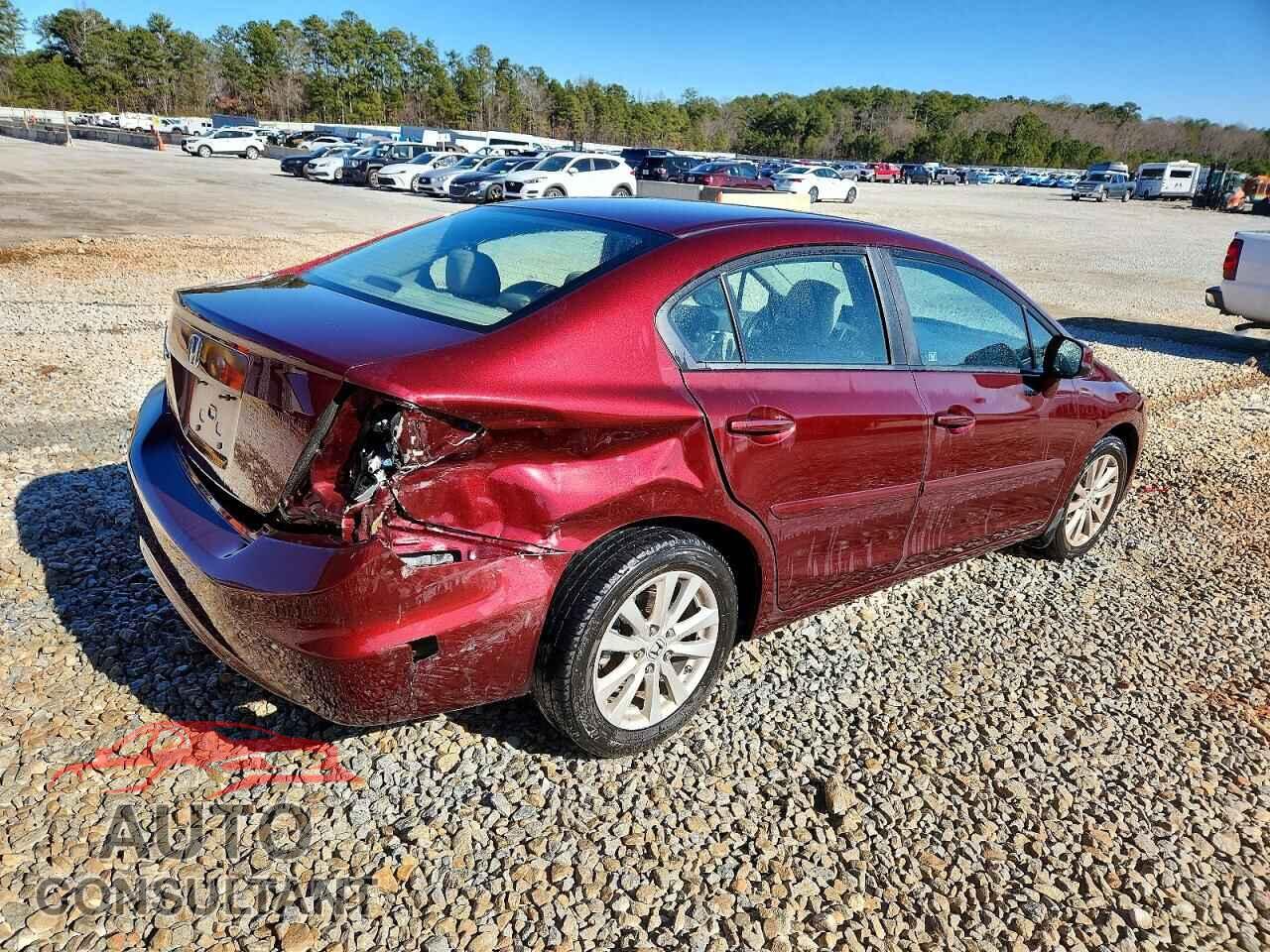 HONDA CIVIC 2012 - 19XFB2F94CE072692