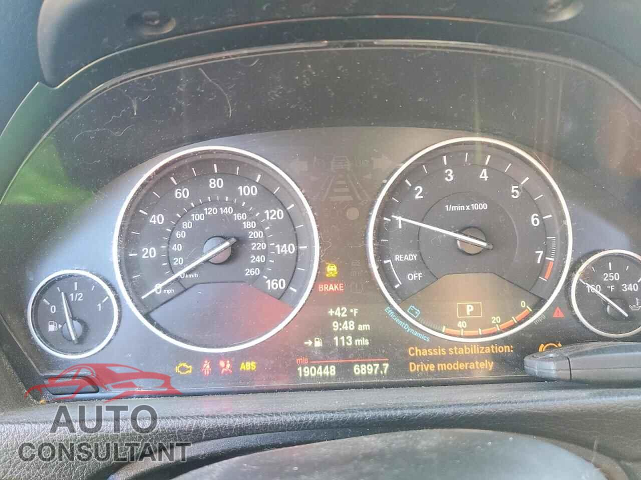 BMW 3 SERIES 2012 - WBA3A5C54CF342001