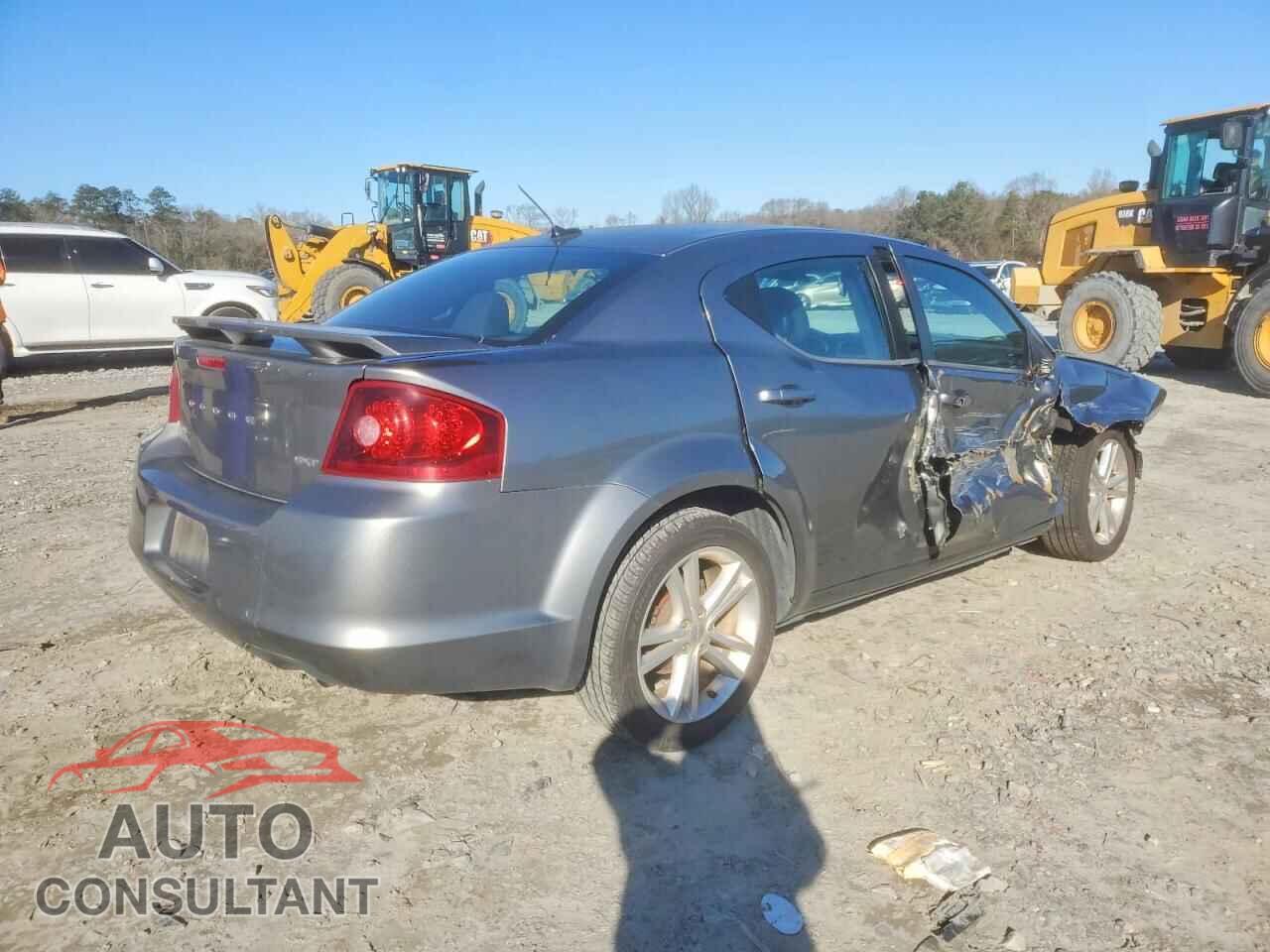 DODGE AVENGER 2012 - 1C3CDZCB5CN290444