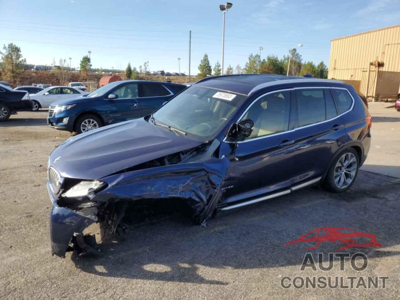 BMW X3 2016 - 5UXWX9C56G0D83407