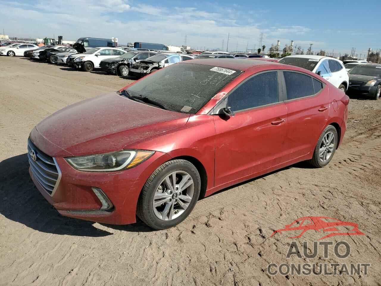 HYUNDAI ELANTRA 2017 - 5NPD84LFXHH124471