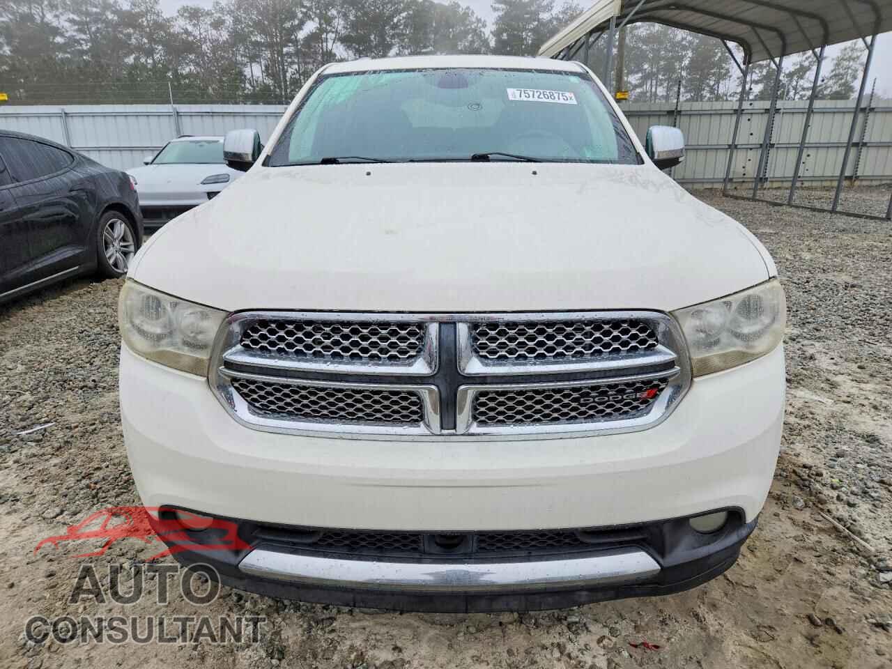 DODGE DURANGO 2012 - 1C4RDHEG3CC266602