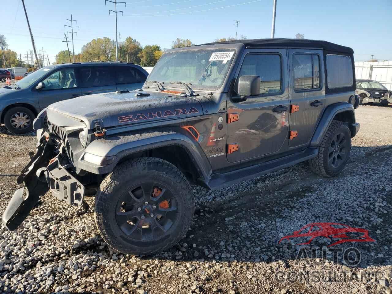 JEEP WRANGLER 2018 - 1C4HJXEG3JW149340