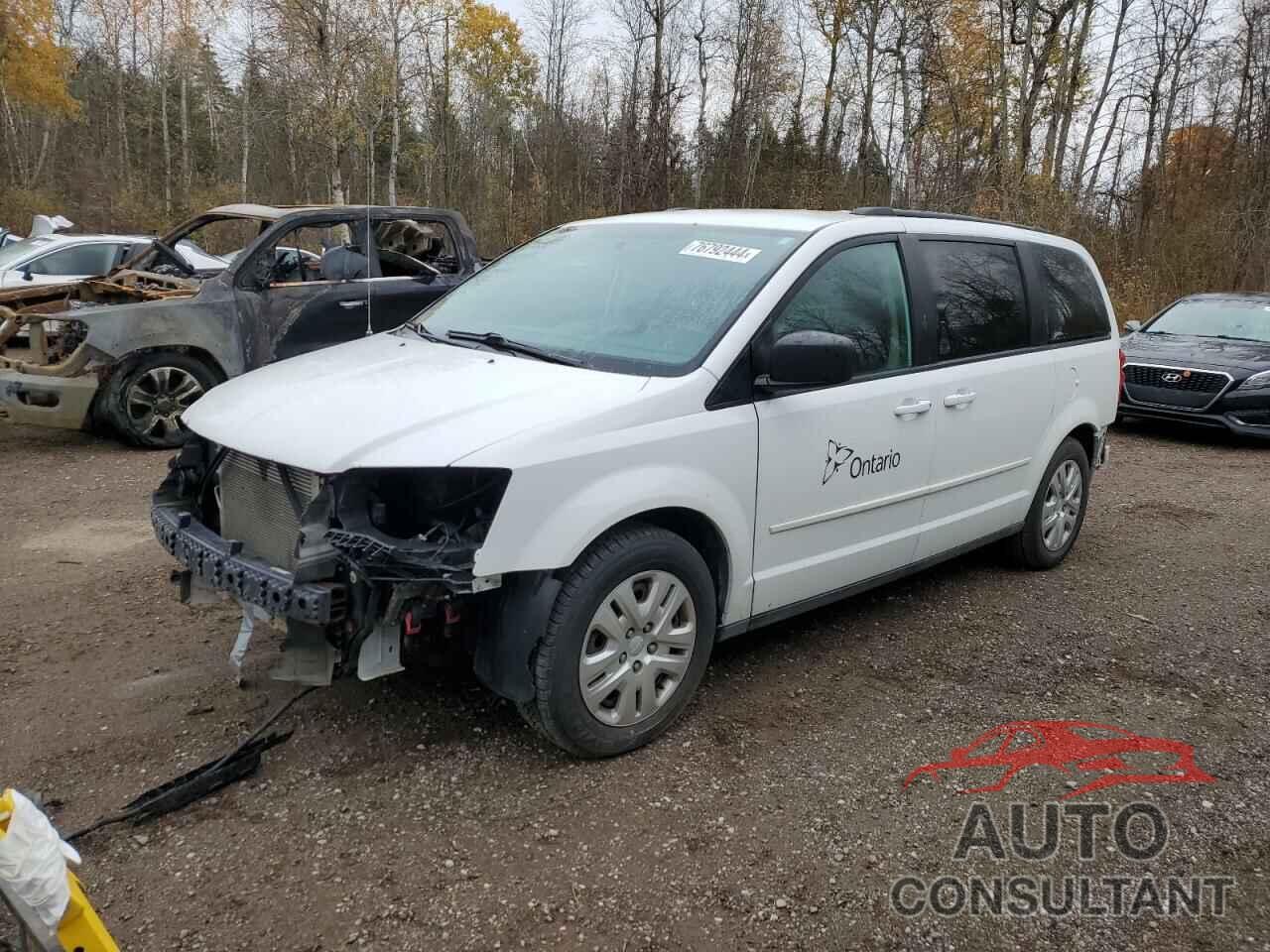 DODGE CARAVAN 2017 - 2C4RDGBG9HR681940