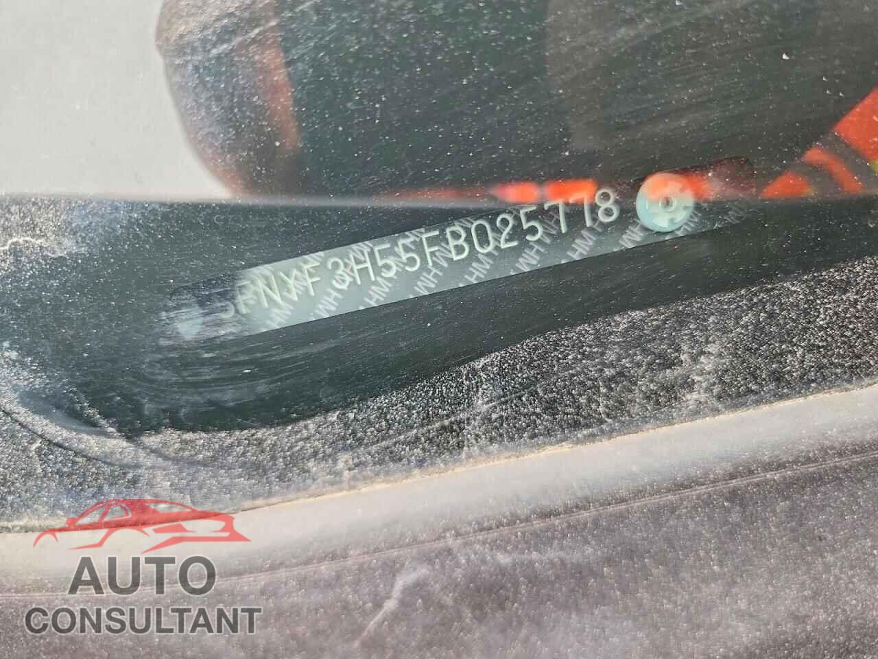 HONDA PILOT 2015 - 5FNYF3H55FB025778
