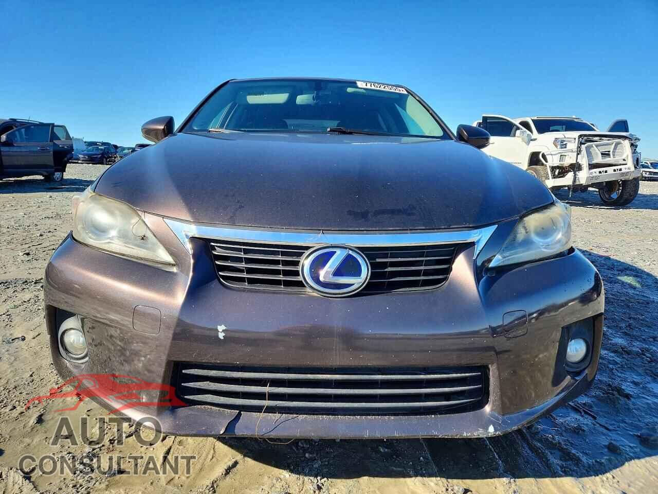 LEXUS CT 200 2012 - JTHKD5BHXC2101017