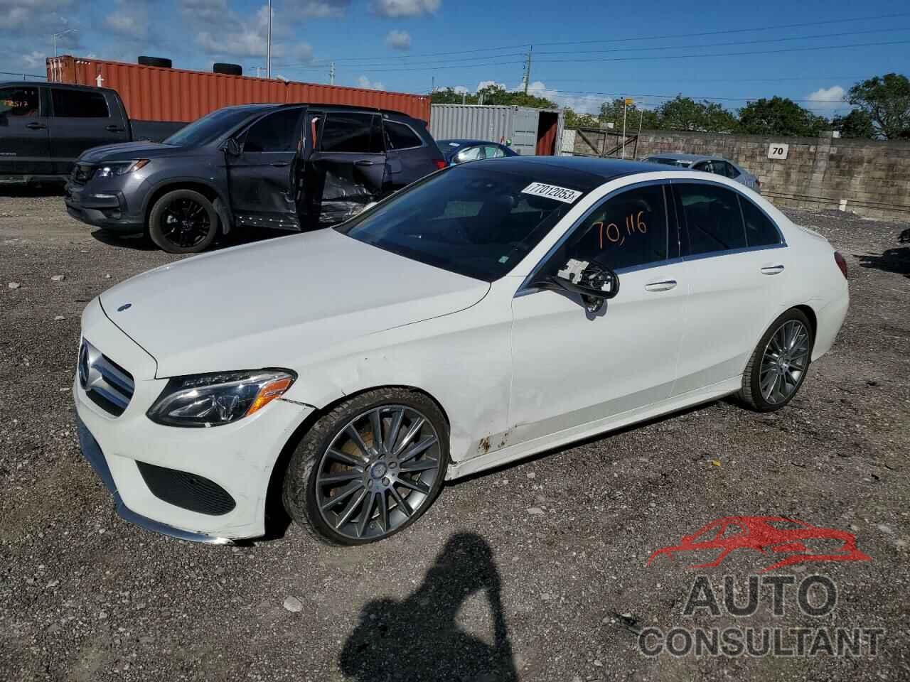 MERCEDES-BENZ C-CLASS 2017 - 55SWF4JB6HU191340