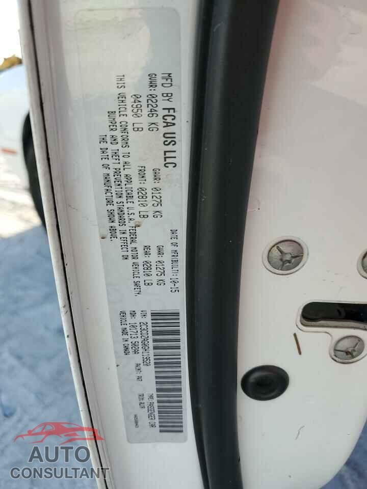 DODGE CHALLENGER 2016 - 2C3CDZAG0GH119520
