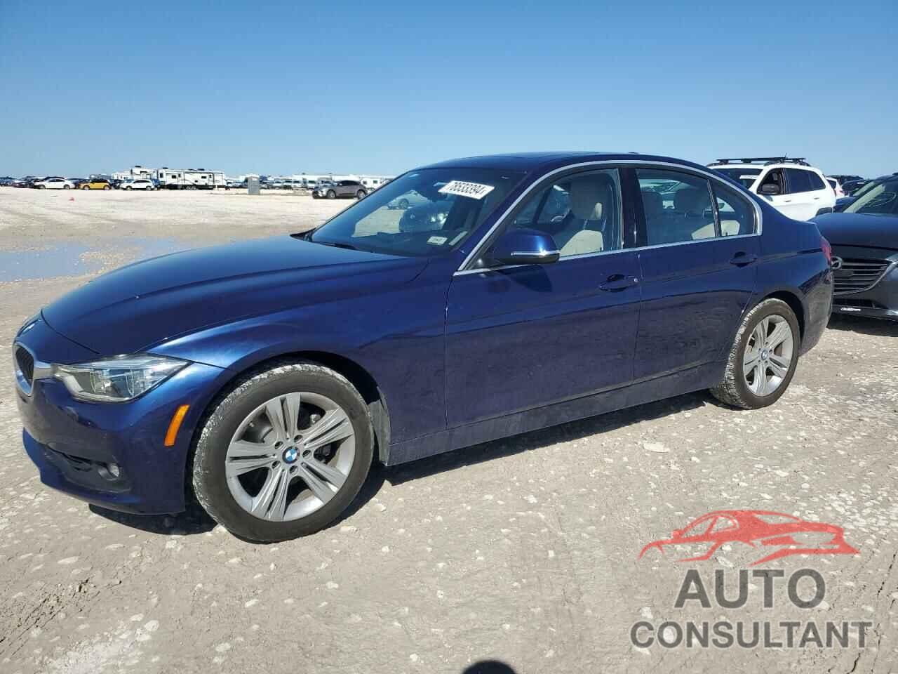 BMW 3 SERIES 2017 - WBA8D9G54HNU59069