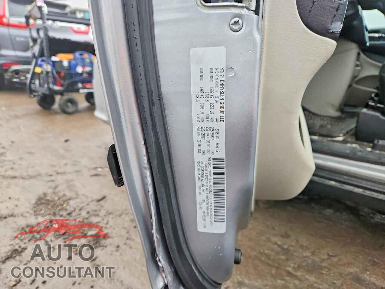 DODGE CARAVAN 2015 - 2C4RDGBG6FR511404