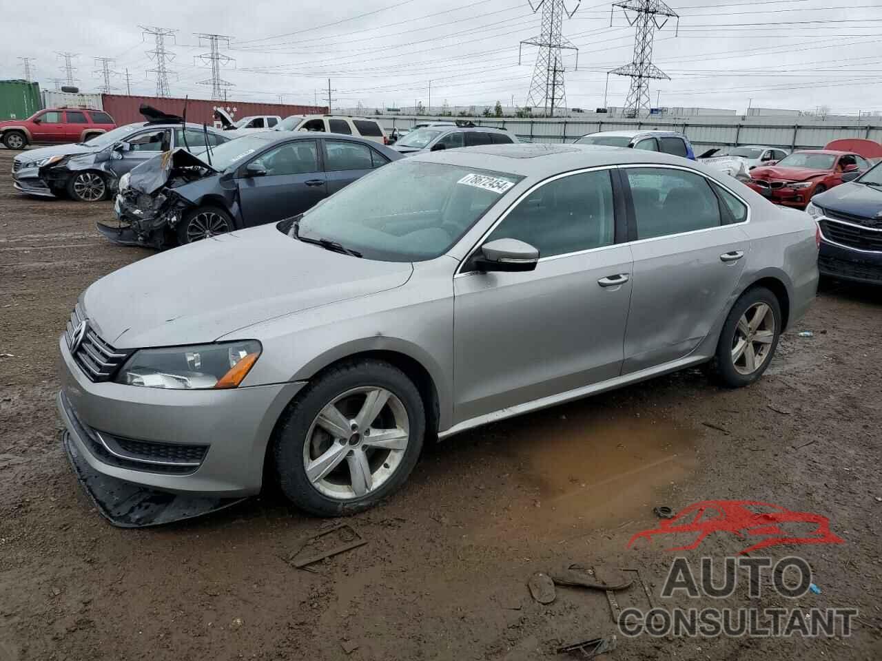 VOLKSWAGEN PASSAT 2013 - 1VWBN7A37DC105440
