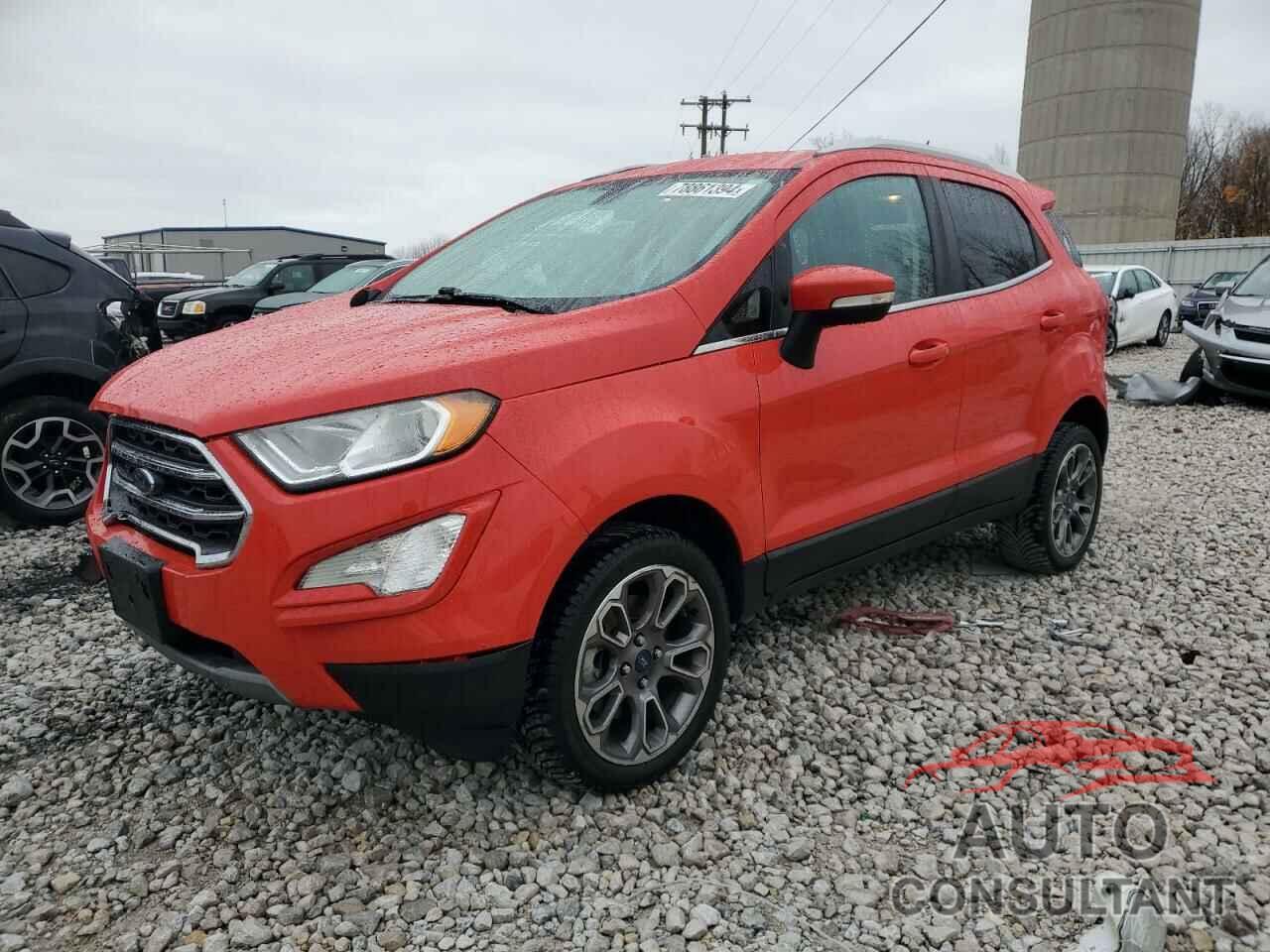 FORD ECOSPORT 2019 - MAJ6S3KL7KC251554