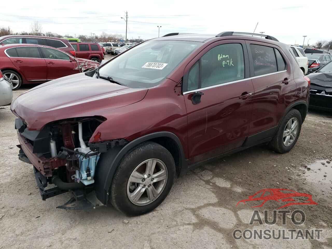 CHEVROLET TRAX 2016 - 3GNCJLSB4GL215170