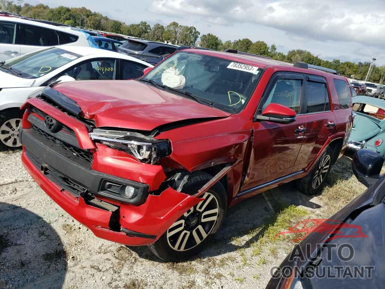 TOYOTA 4RUNNER 2017 - JTEBU5JR7H5436863