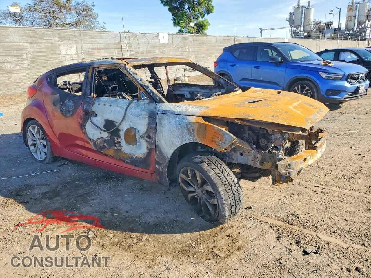 HYUNDAI VELOSTER 2013 - KMHTC6AD1DU088544