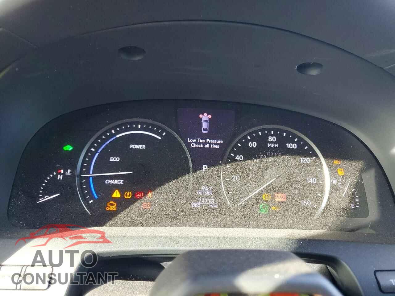 LEXUS LS600 2013 - JTHDU1EF1D5016207