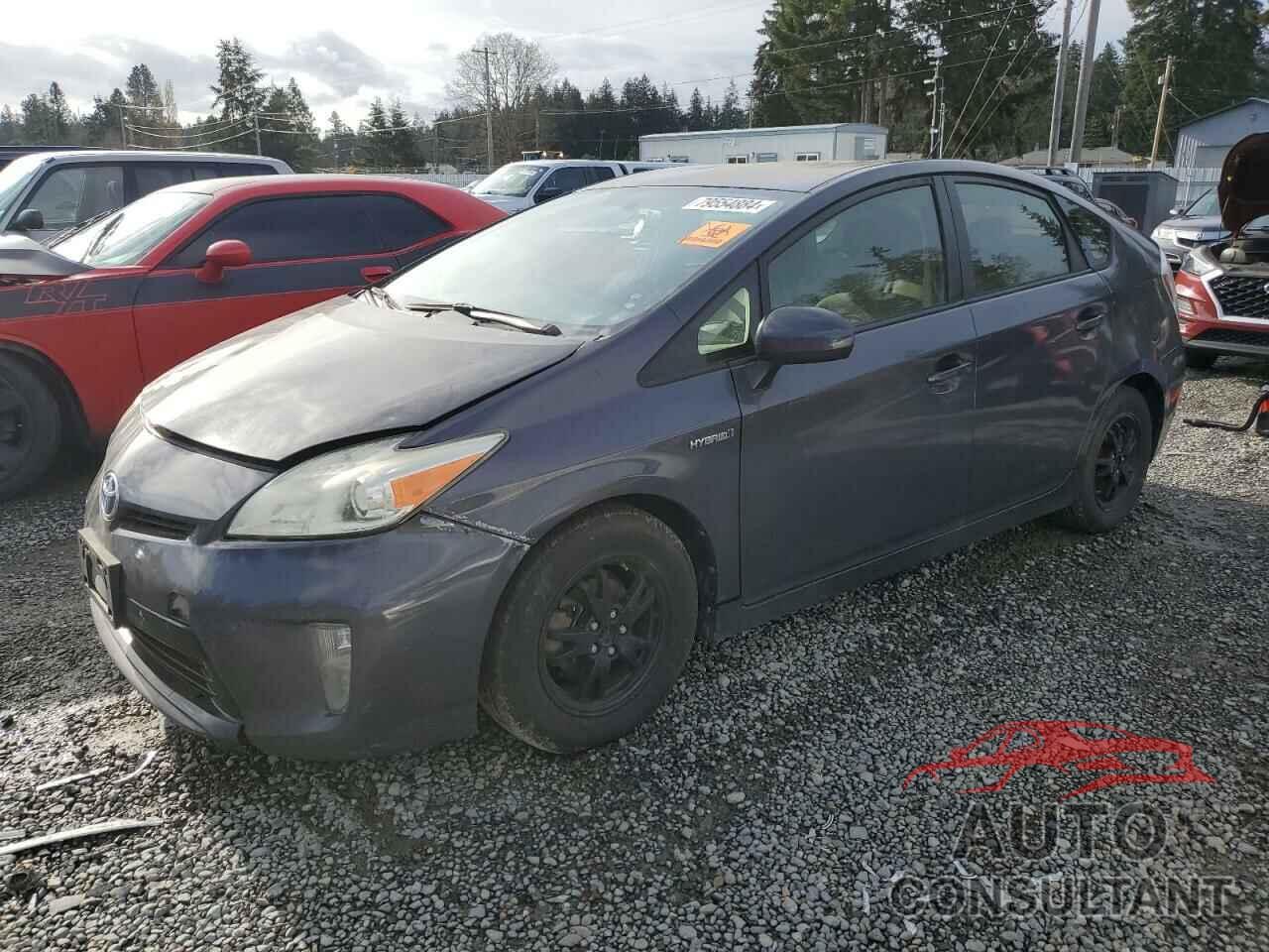 TOYOTA PRIUS 2013 - JTDKN3DU6D1733310