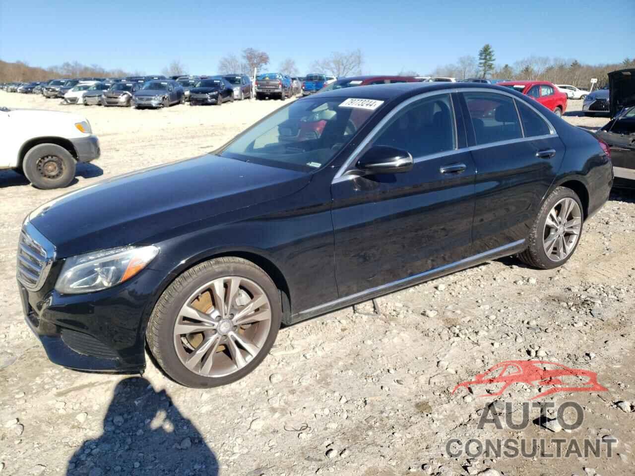 MERCEDES-BENZ C-CLASS 2017 - 55SWF4KB4HU184627