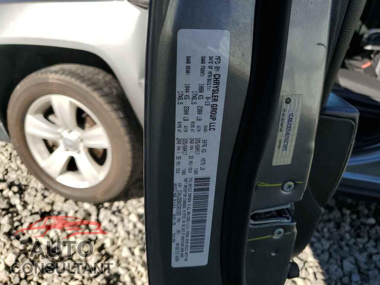 JEEP COMPASS 2014 - 1C4NJDEB4ED621925