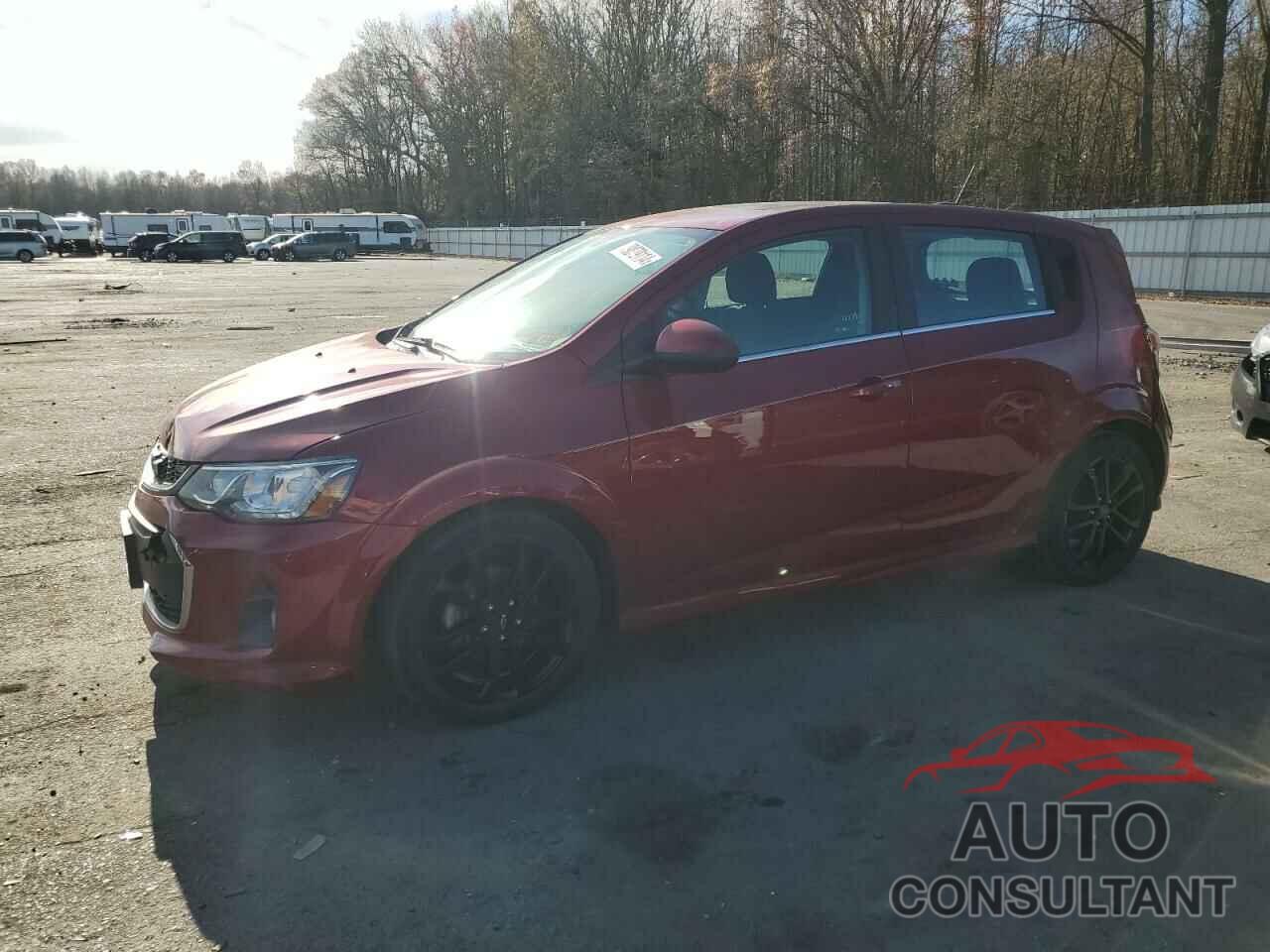 CHEVROLET SONIC 2018 - 1G1JD6SB8J4100196