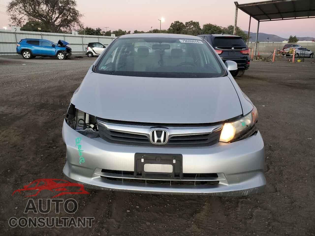 HONDA CIVIC 2012 - 2HGFB2F57CH574616