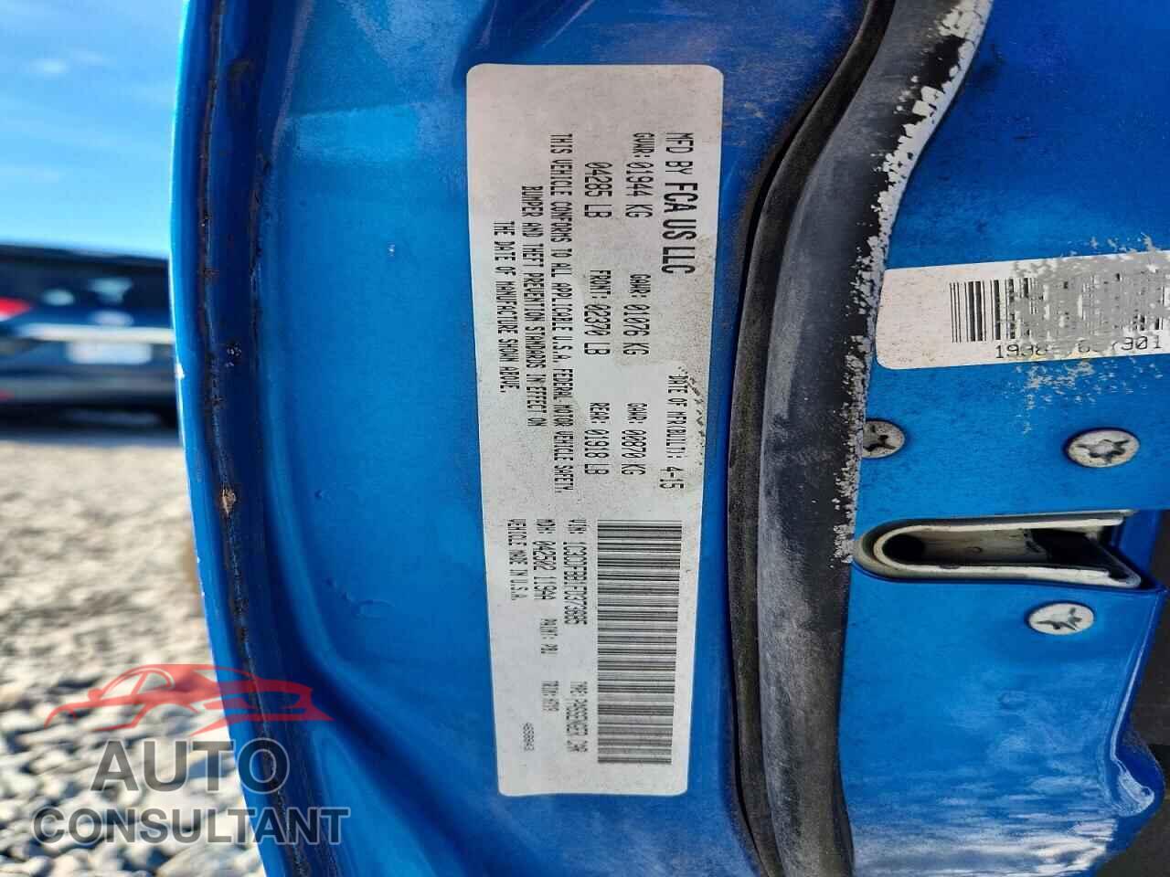 DODGE DART 2015 - 1C3CDFBB1FD373685