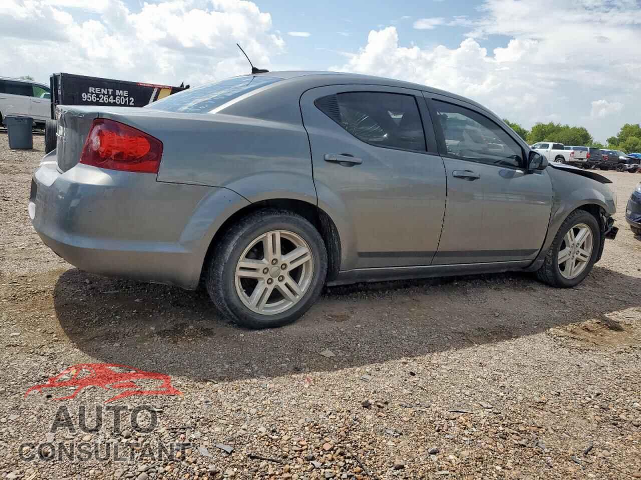 DODGE AVENGER 2012 - 1C3CDZCB5CN153598