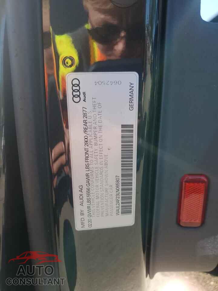 AUDI A6 2020 - WAUL2AF23LN065807