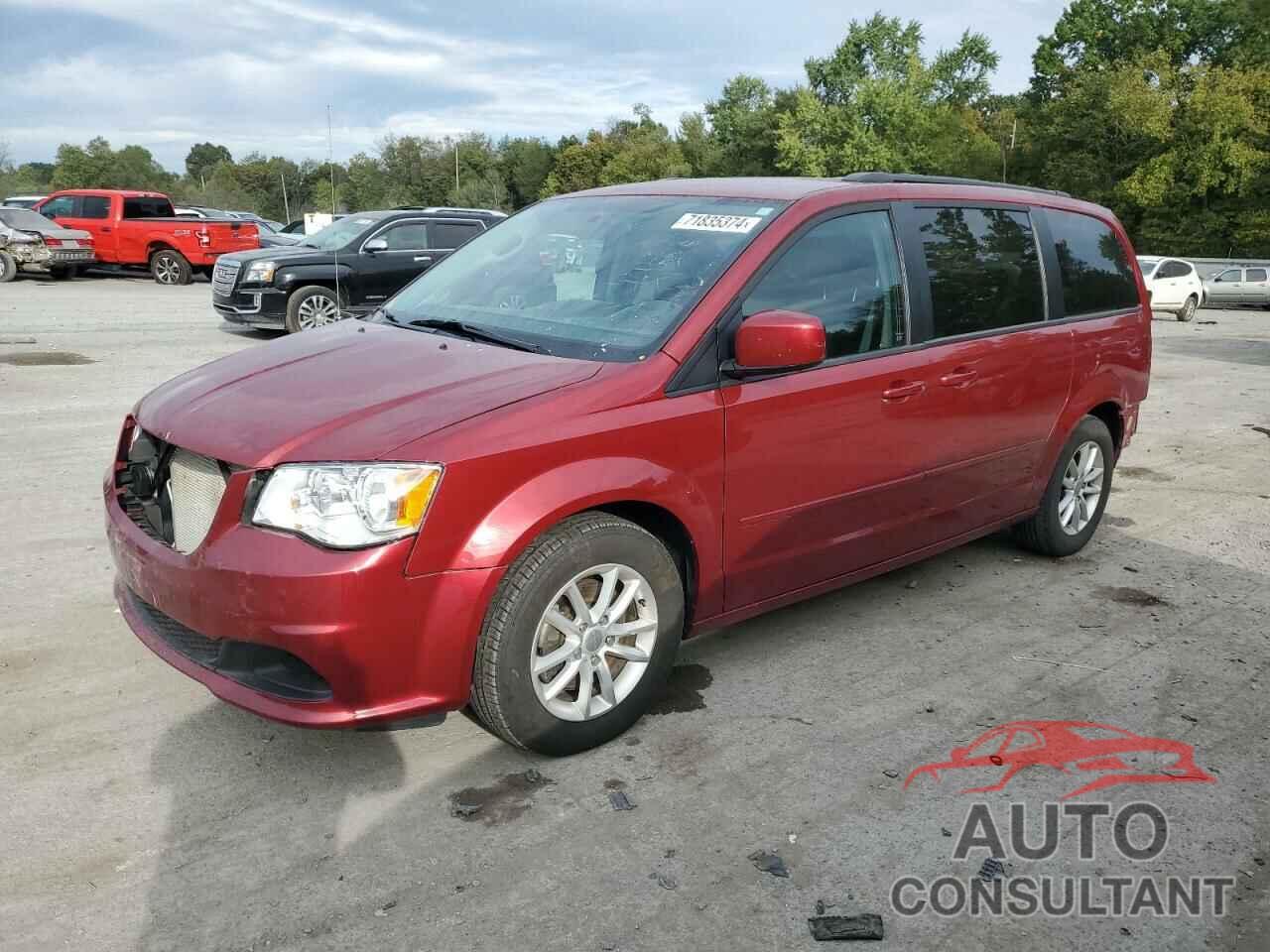 DODGE CARAVAN 2016 - 2C4RDGCG2GR180918