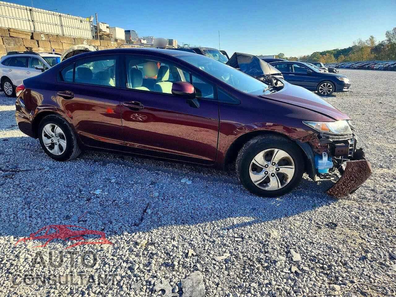 HONDA CIVIC 2013 - 19XFB2F54DE024088